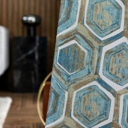 Tende Oscuranti Nordiche Con Stampa Geometrica Per Soggiorno E Camera Da Letto