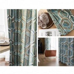 Tende Oscuranti Nordiche Con Stampa Geometrica Per Soggiorno E Camera Da Letto