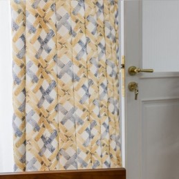 Tenda In Cotone Su Misura, Stampata In Stile Nordico
