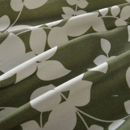 Tenda Oscurante Su Misura, Stile Nordico, Stampa Floreale Per Soggiorno, Camera Da Letto