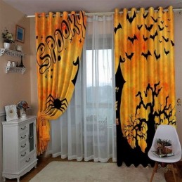 Tende Halloween Stampa Digitale Stile Americano