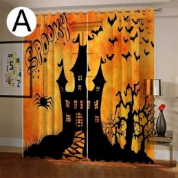 Tende Halloween Stampa Digitale Stile Americano
