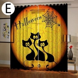 Tende Halloween Stampa Digitale Stile Americano