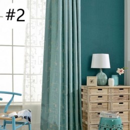 Tenda Oscurante In Cotone Su Misura, Stile Nordico, Ricamata Per Soggiorno, Camera Da Letto
