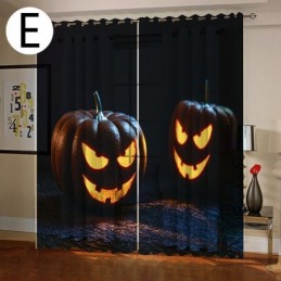 Tende Zucca Stampa Digitale Stile Americano