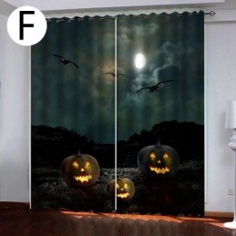Tende Zucca Stampa Digitale Stile Americano