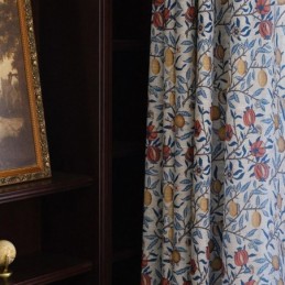 Tenda Con Stampa Vegetale Su Misura, Oscurante Minimalista Per Soggiorno E Camera Da Letto