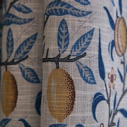 Tenda Con Stampa Vegetale Su Misura, Oscurante Minimalista Per Soggiorno E Camera Da Letto