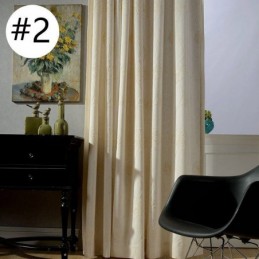 Tenda Oscurante Su Misura, Tenda Nordica Ricamata Per Soggiorno, Camera Da Letto