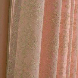 Tenda Oscurante In Cotone Europeo Su Misura Con Ricamo Floreale