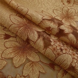 Tenda Classica In Voile Su Misura, Pannello Per Tenda In Stile Country, Magnifico Ramo Di Fiori In Jacquard