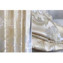 Tenda Di Lusso In Jacquard Su Misura, Tenda Oscurante Europea Per Camera Da Letto E Soggiorno