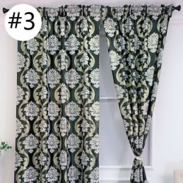 Tenda Di Lusso In Jacquard Su Misura, Tenda Oscurante Europea Per Camera Da Letto E Soggiorno