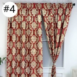 Tenda Di Lusso In Jacquard Su Misura, Tenda Oscurante Europea Per Camera Da Letto E Soggiorno