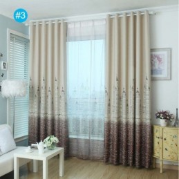 Tenda A Stampa Blu Con Motivo Castello, Su Misura, In Stile Nordico, Popolare, Per Camera Da Letto E Cameretta Dei Bambini.