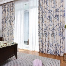 Tende Americane Stampate A Fiori Oscuranti