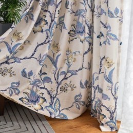 Tende Americane Stampate A Fiori Oscuranti
