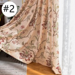 Tende Americane Stampate A Fiori Oscuranti