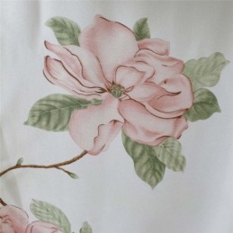 Tenda A Forma Di Peonia Rosa, Su Misura, Con Stampa Semplice E Rurale, Per Camera Da Letto E Soggiorno.