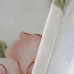 Tenda A Forma Di Peonia Rosa, Su Misura, Con Stampa Semplice E Rurale, Per Camera Da Letto E Soggiorno.