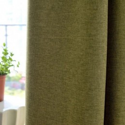 Tenda Moderna Nordica In Tinta Unita, Su Misura, In Seta Nera, In Cotone E Lino.