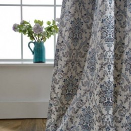 Tenda Retrò Su Misura, Tenda Da Camera Da Letto Con Ricamo Europeo