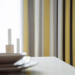 Tenda Jacquard Moderna Nordica Su Misura, Con Strisce A Contrasto, Per Soggiorno, Camera Da Letto, Studio, Tessuto