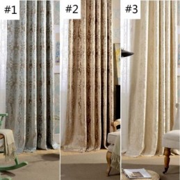Tenda Oscurante Europea Max Su Misura, Tenda Di Lusso In Damasco Jacquard Per Camera Da Letto