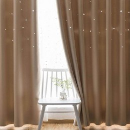 Tenda Moderna Creativa Su Misura, Tenda Solida A Stella Cava