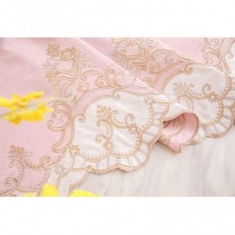 Tenda Oscurante In Ciniglia Su Misura, Stile Europeo, Con Ricamo Floreale, Per Soggiorno, Camera Da Letto