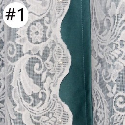 Tenda Oscurante In Stile Nordico Su Misura, Tenda In Tessuto Jacquard Vegetale Integrato