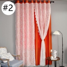 Tenda Oscurante In Stile Nordico Su Misura, Tenda In Tessuto Jacquard Vegetale Integrato