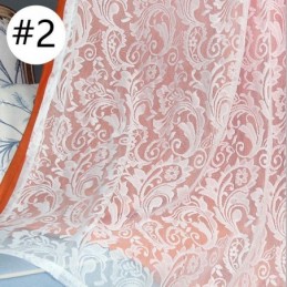 Tenda Oscurante In Stile Nordico Su Misura, Tenda In Tessuto Jacquard Vegetale Integrato