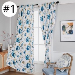 Tende Oscuranti Stampate Floreali In Stile Nordico Per Soggiorno E Camera Da Letto