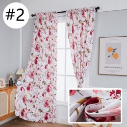 Tende Oscuranti Stampate Floreali In Stile Nordico Per Soggiorno E Camera Da Letto