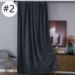 Tende Oscuranti In Ciniglia Tinta Unita In Stile Nordico Per Soggiorno E Camera Da Letto