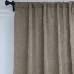 Tenda Oscurante In Ciniglia Tinta Unita, Su Misura, Stile Nordico, Per Soggiorno E Camera Da Letto.