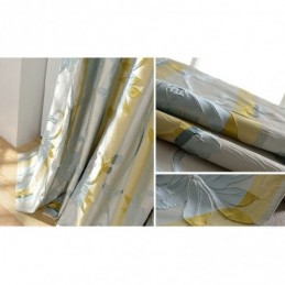 Tende Oscuranti Nordiche, Tenda Jacquard Floreale, Tenda Su Misura Per Soggiorno E Camera Da Letto