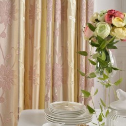 Tende Oscuranti Nordiche, Tenda Jacquard Floreale, Tenda Su Misura Per Soggiorno E Camera Da Letto