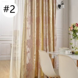Tende Oscuranti Nordiche, Tenda Jacquard Floreale, Tenda Su Misura Per Soggiorno E Camera Da Letto