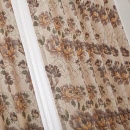Tende Oscuranti In Stile Americano Con Stampa Floreale In Cotone