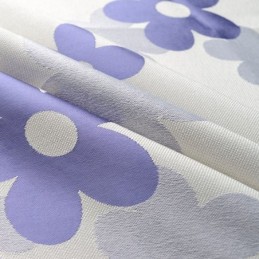 Tenda Oscurante Su Misura Con Motivo Floreale Nordico In Jacquard Per Soggiorno E Camera Da Letto