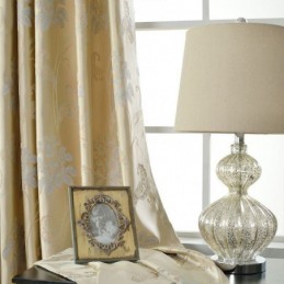 Tende Oscuranti In Stile Europeo, Tenda Jacquard Floreale, Tenda Su Misura Per Soggiorno E Camera Da Letto
