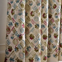 Tende Oscuranti In Stile Nordico In Policotone Ricamate Per Soggiorno E Camera Da Letto