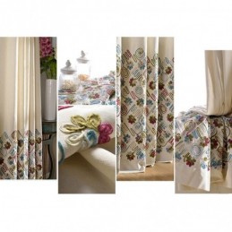 Tende Oscuranti In Stile Nordico In Policotone Ricamate Per Soggiorno E Camera Da Letto