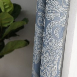 Tenda Oscurante Europea Su Misura In Jacquard Per Soggiorno E Camera Da Letto