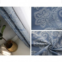 Tenda Oscurante Europea Su Misura In Jacquard Per Soggiorno E Camera Da Letto
