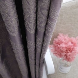 Tenda Oscurante Europea Su Misura In Jacquard Per Soggiorno E Camera Da Letto