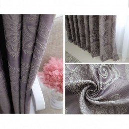 Tenda Oscurante Europea Su Misura In Jacquard Per Soggiorno E Camera Da Letto