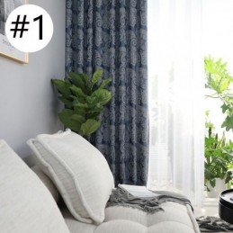 Tenda Oscurante Europea Su Misura In Jacquard Per Soggiorno E Camera Da Letto